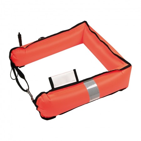 Closed Dive Alert Surface Marking Buoy - Orange - 140 cm XDeep