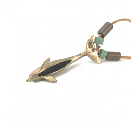 dauphin-bronze-et-perles-collier-made-in-canada