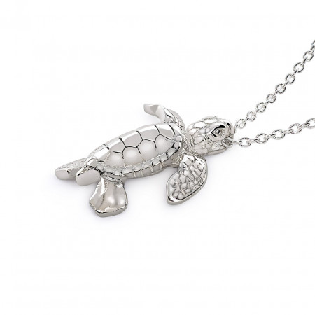 argent-collier-tortue-made-in-canada