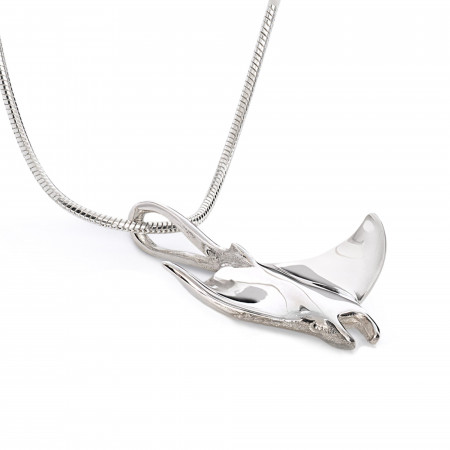 raie-manta-collier-argent-made-in-canada