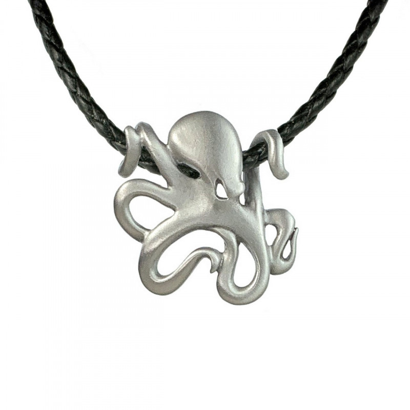 pendant-octopus-pewter-made-in-canada