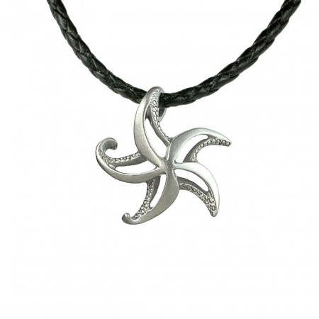 pendant-starfish-pewter-made-in-canada