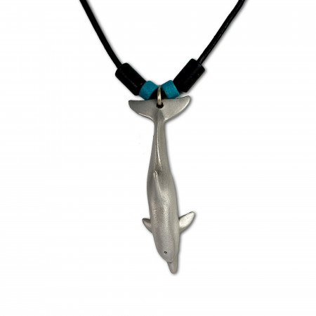 pendant-dolphin-pewter-made-in-canada