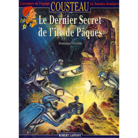 l-aventure-de-l-equipe-cousteau-le-dernier-secret-de-l-ile-de-paques-editions-robert-laffont-book-comic
